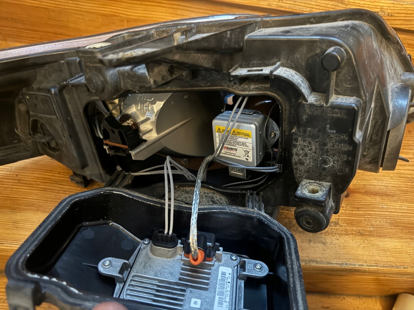 Frontscheinwerfer Ford Mondeo IV Mk4 Facelift Xenon Links Scheinwerfer Headlight - Thumbnail 10