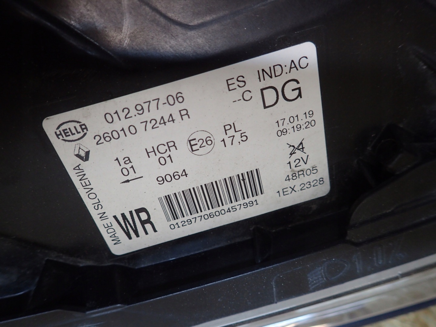 Frontscheinwerfer Renault Captur RJB 260107244R LED Rechts Headlight - Thumbnail 3