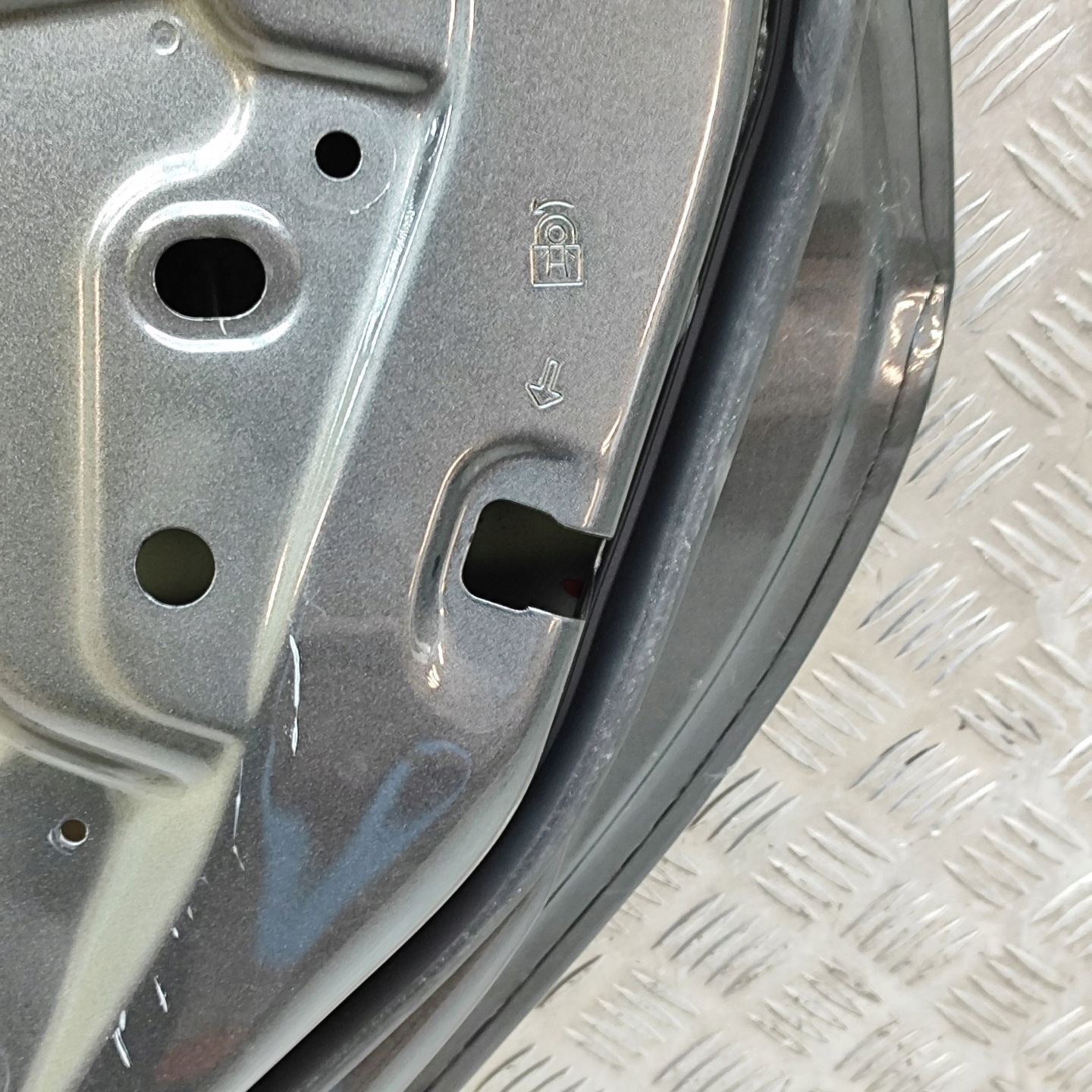 Ford Fiesta VIII Mk8 Tür Hinten Rechts Door Porta Porte - Thumbnail 8