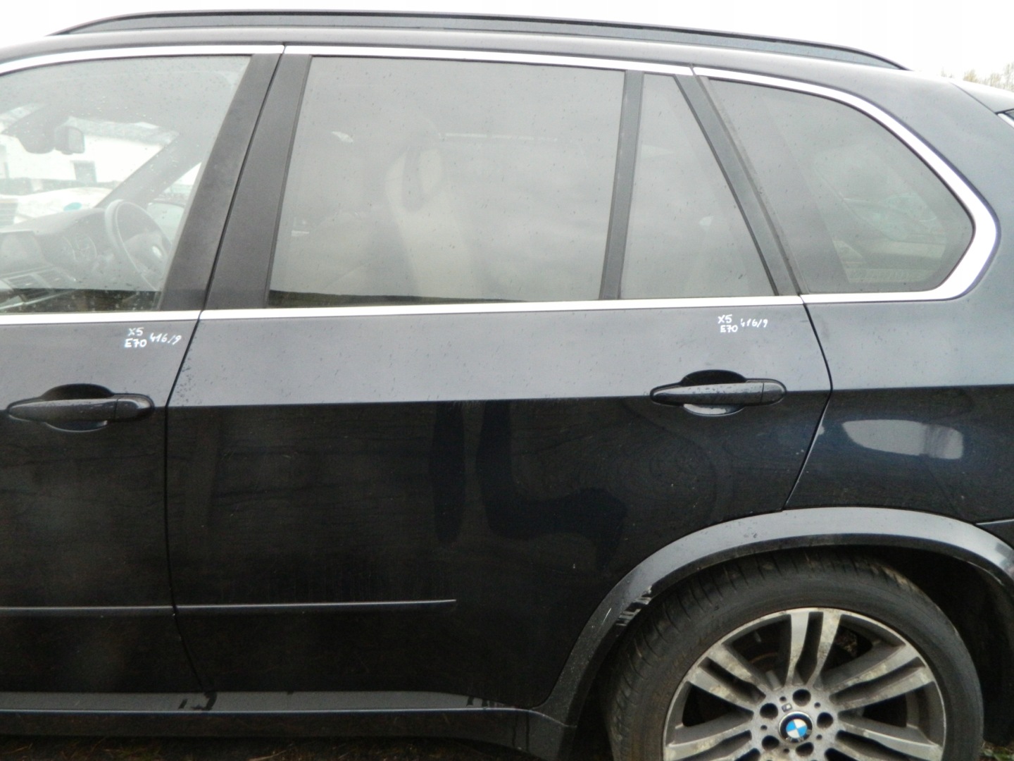 BMW X5 E70 Tür Hinten Links SUV Door Porta Porte - Thumbnail 1