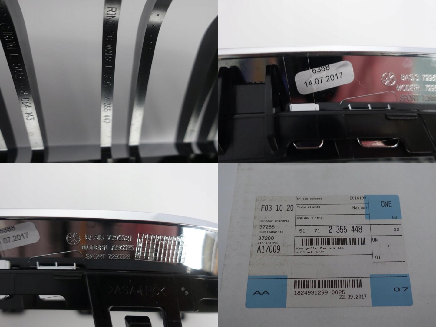 BMW 2 F87 Kühlergrill FRONTGRILL Kühlergitter 8064144 - Thumbnail 11