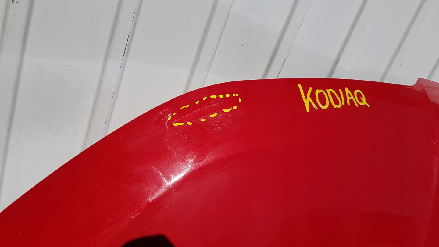 Motorhaube Skoda Kodiaq NS Bonnet Hood - Thumbnail 12