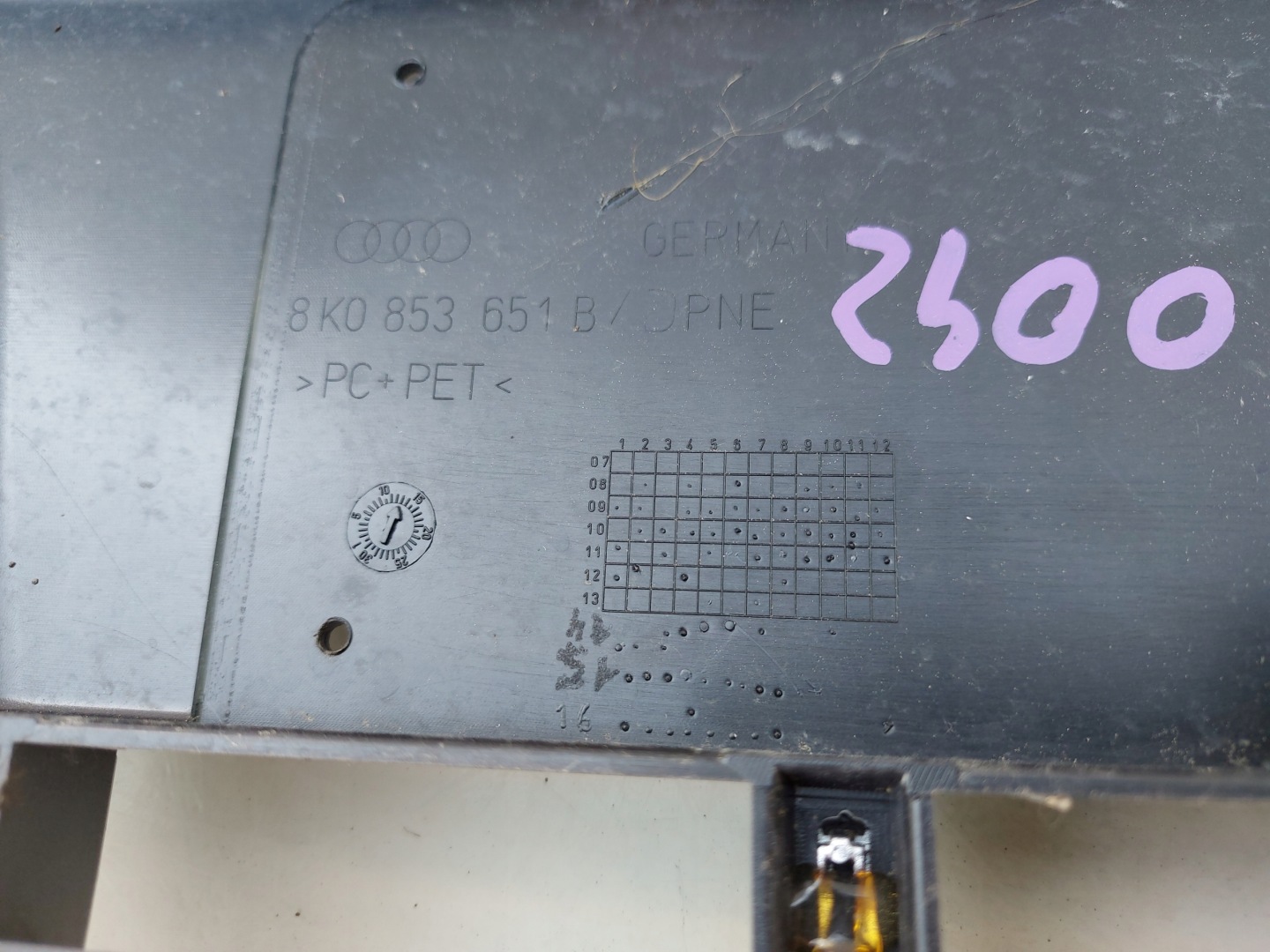 Audi A4 B8 Kühlergrill FRONTGRILL Kühlergitter 8K0853651BK - Thumbnail 12