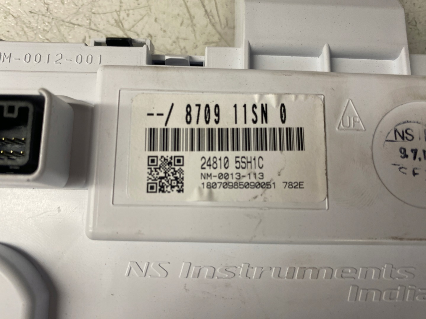 Nissan Leaf ZE0 248105SH1C Screen Kombiinstrument Tacho - Thumbnail 9