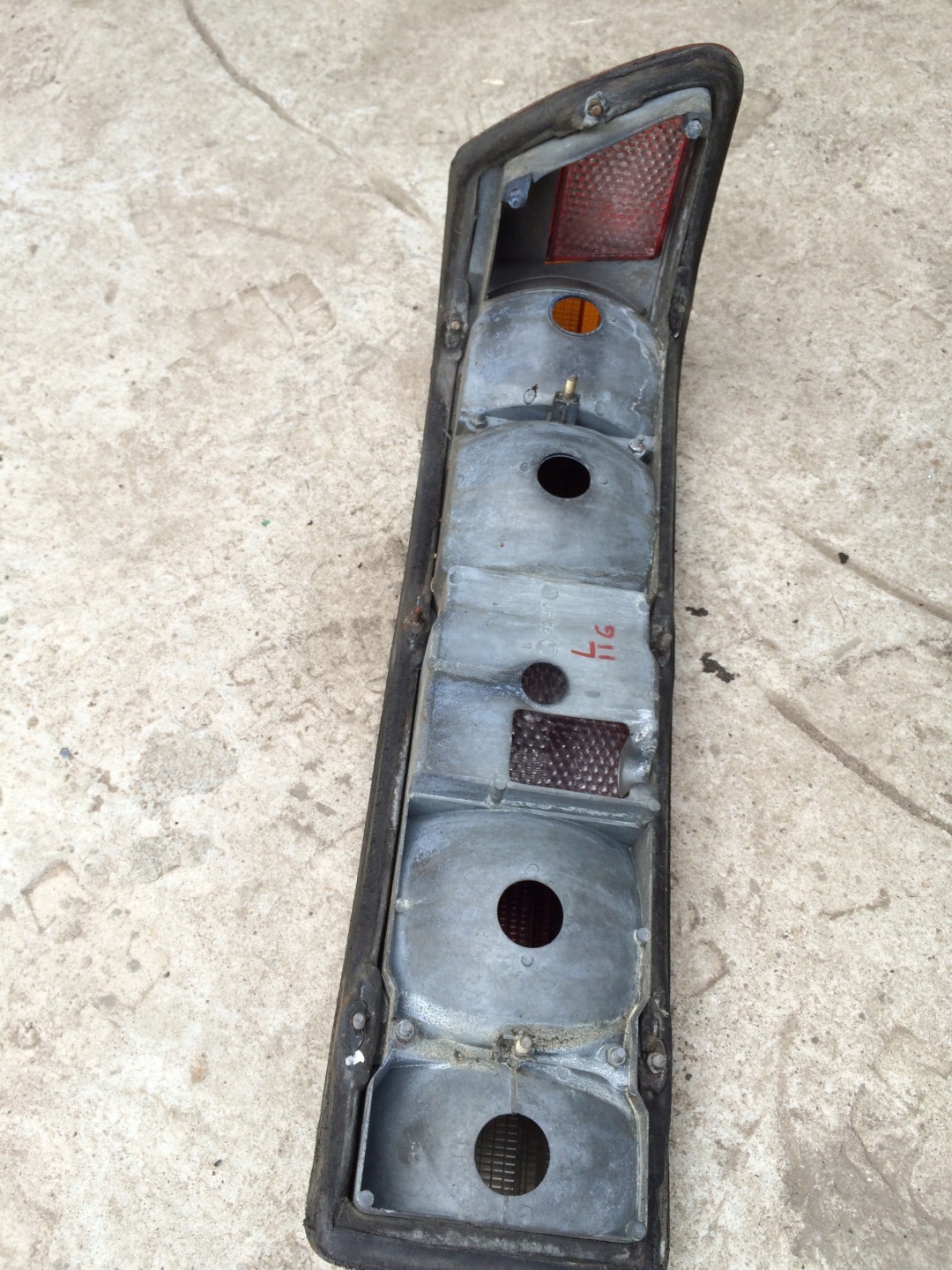 Mercedes-Benz S-Klasse W116 Rückleuchte Rearlamp - Thumbnail 8