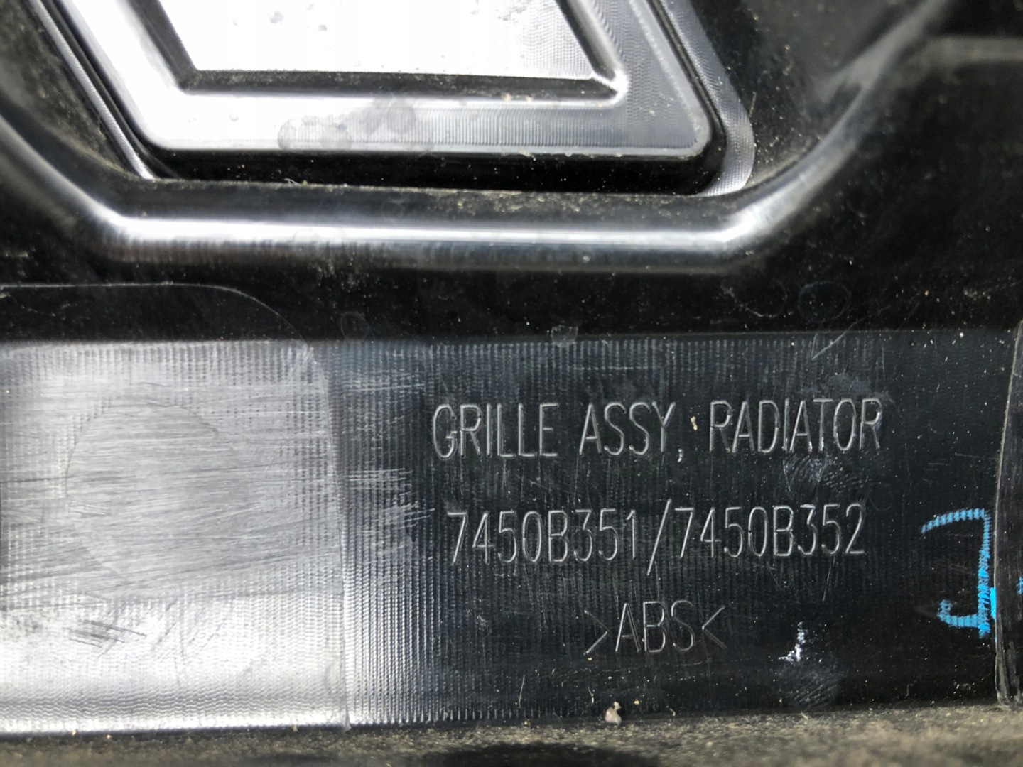 Mitsubishi Space Star A00 Kühlergrill FRONTGRILL Kühlergitter 7450B352 - Thumbnail 10