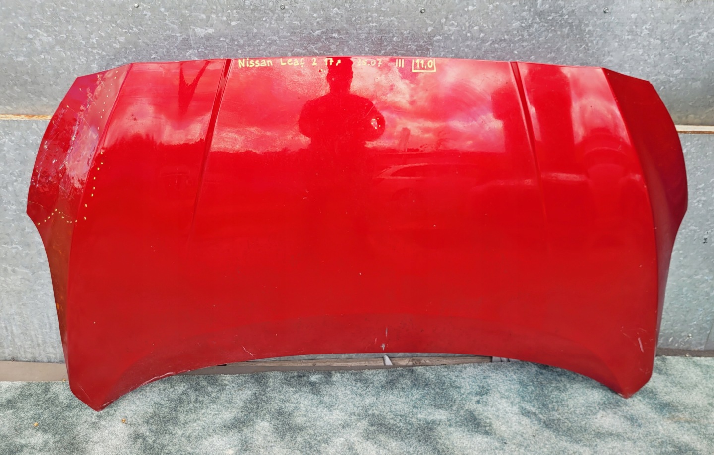 Motorhaube Nissan Leaf ZE0 Bonnet Hood - Thumbnail 1