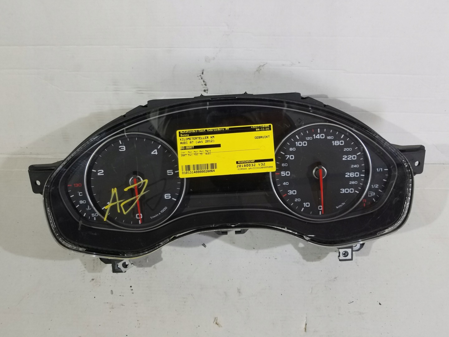 Audi A7 4G8920930P Screen Kombiinstrument Tacho - Thumbnail 1