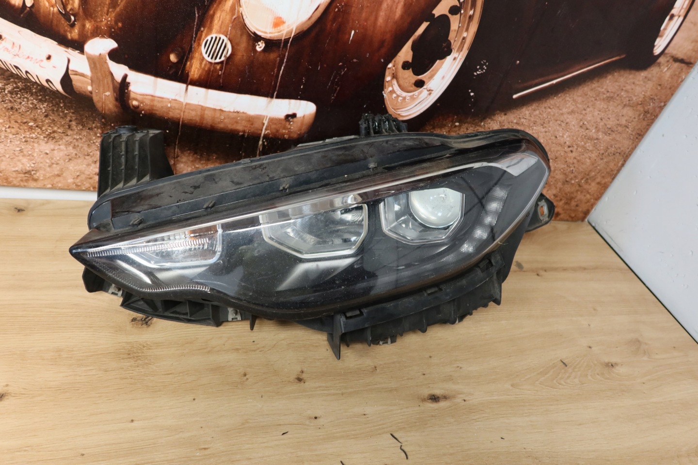 Frontscheinwerfer Fiat Tipo ZAF 356 0052059600 Bi-Xenon Links Headlight - Thumbnail 1