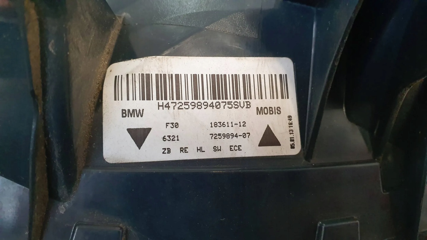 BMW 3 F30 Rückleuchte 7259894 Rearlamp - Thumbnail 6