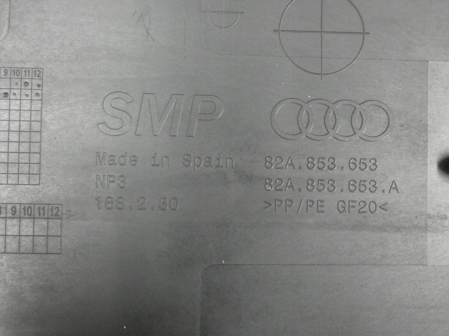 Audi A1 82A Kühlergrill FRONTGRILL Kühlergitter 82A853653A - Thumbnail 7