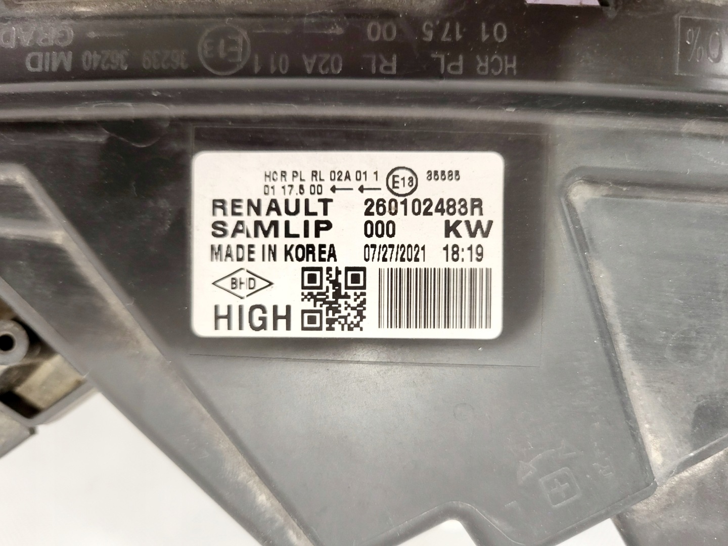 Frontscheinwerfer Renault Arkana RJL 260102483R LED Links Scheinwerfer Headlight - Thumbnail 11