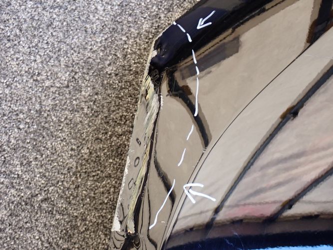 Motorhaube Honda CR-V RS Bonnet Hood - Thumbnail 5