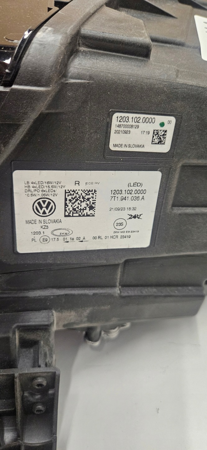 Frontscheinwerfer VW Transporter T7 7T1941035AT LED Links Scheinwerfer Headlight - Thumbnail 5