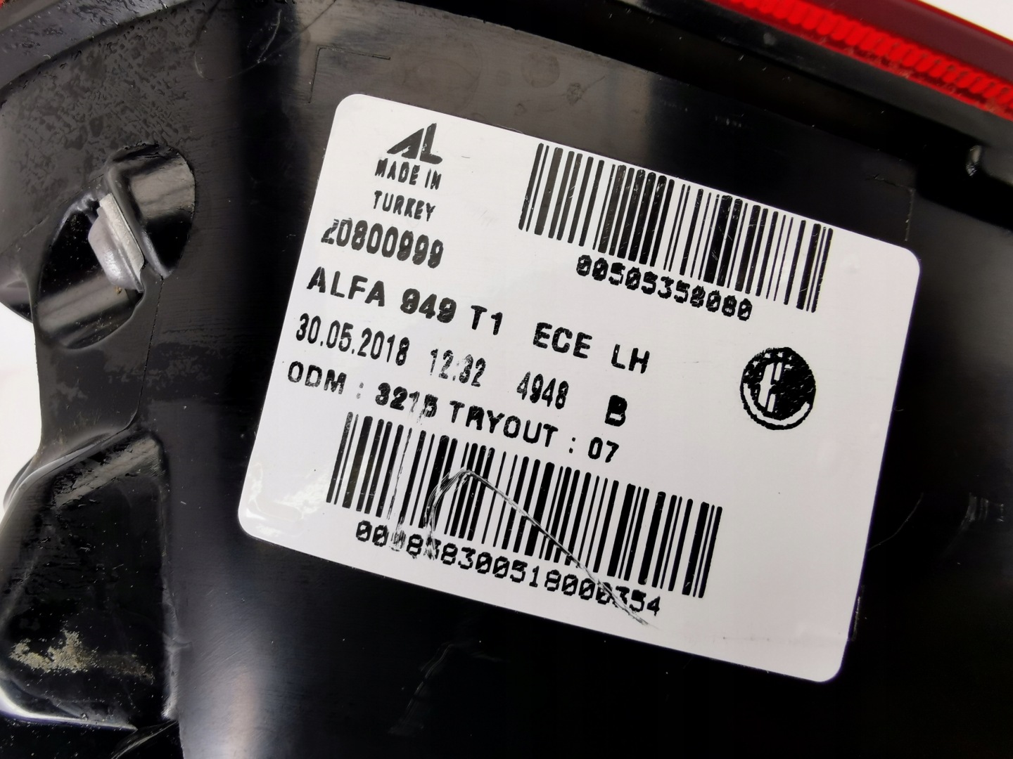 Alfa Romeo Stelvio Typ 949 Rückleuchte 00505358080 Rearlamp - Thumbnail 6