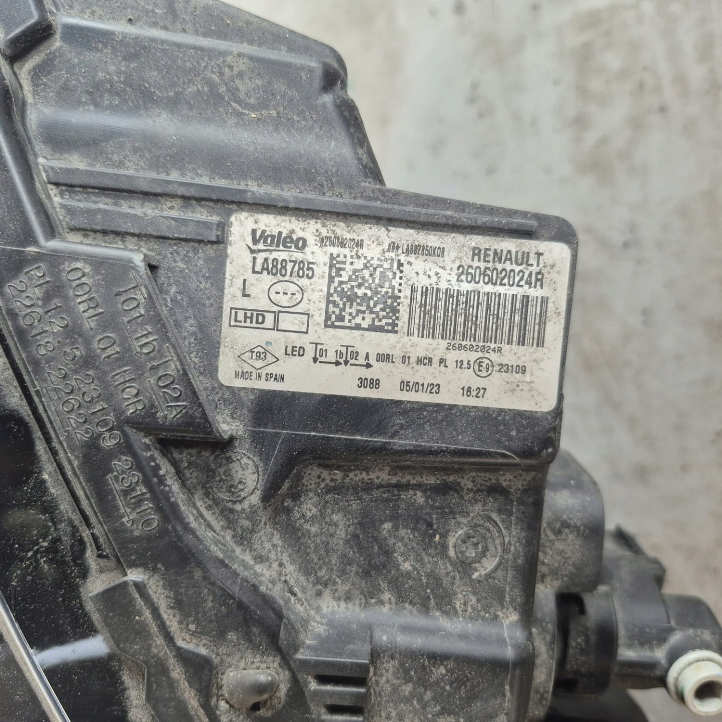 Frontscheinwerfer Renault MĂ©gane I BA.. 260602024R LED Links Headlight - Thumbnail 11