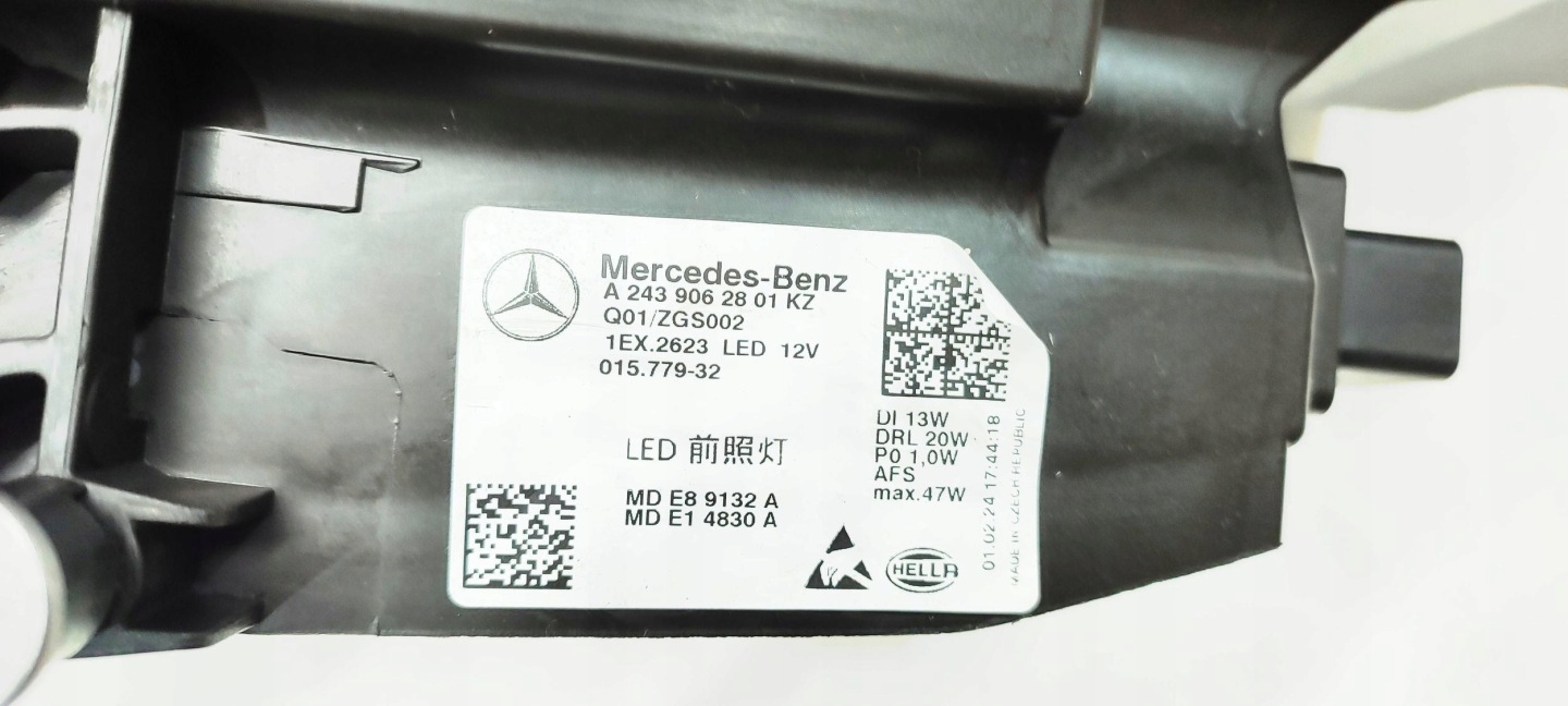 Frontscheinwerfer Mercedes-Benz EQB W243 A2439062801 High Performance LED Rechts Headlight - Thumbnail 12