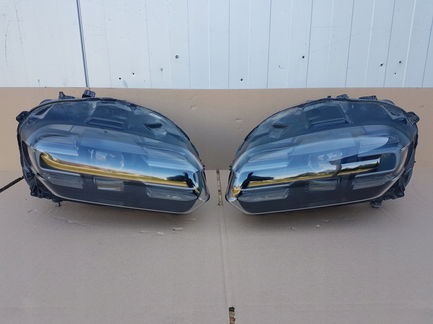 Frontscheinwerfer Porsche Taycan Y1A LED Links Scheinwerfer Headlight - Thumbnail 1