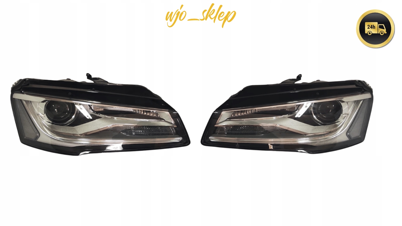 Frontscheinwerfer Audi A8 4H0941006 Facelift Xenon Links Scheinwerfer Headlight - Thumbnail 1