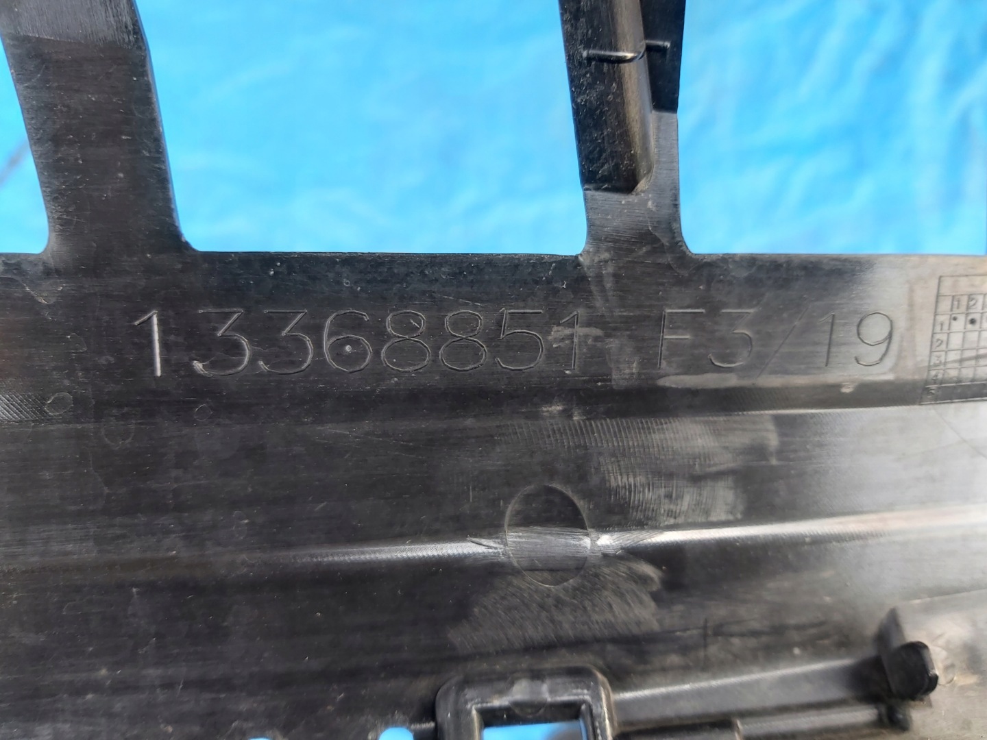 Opel Astra Kühlergrill FRONTGRILL Kühlergitter 93389777 - Thumbnail 10