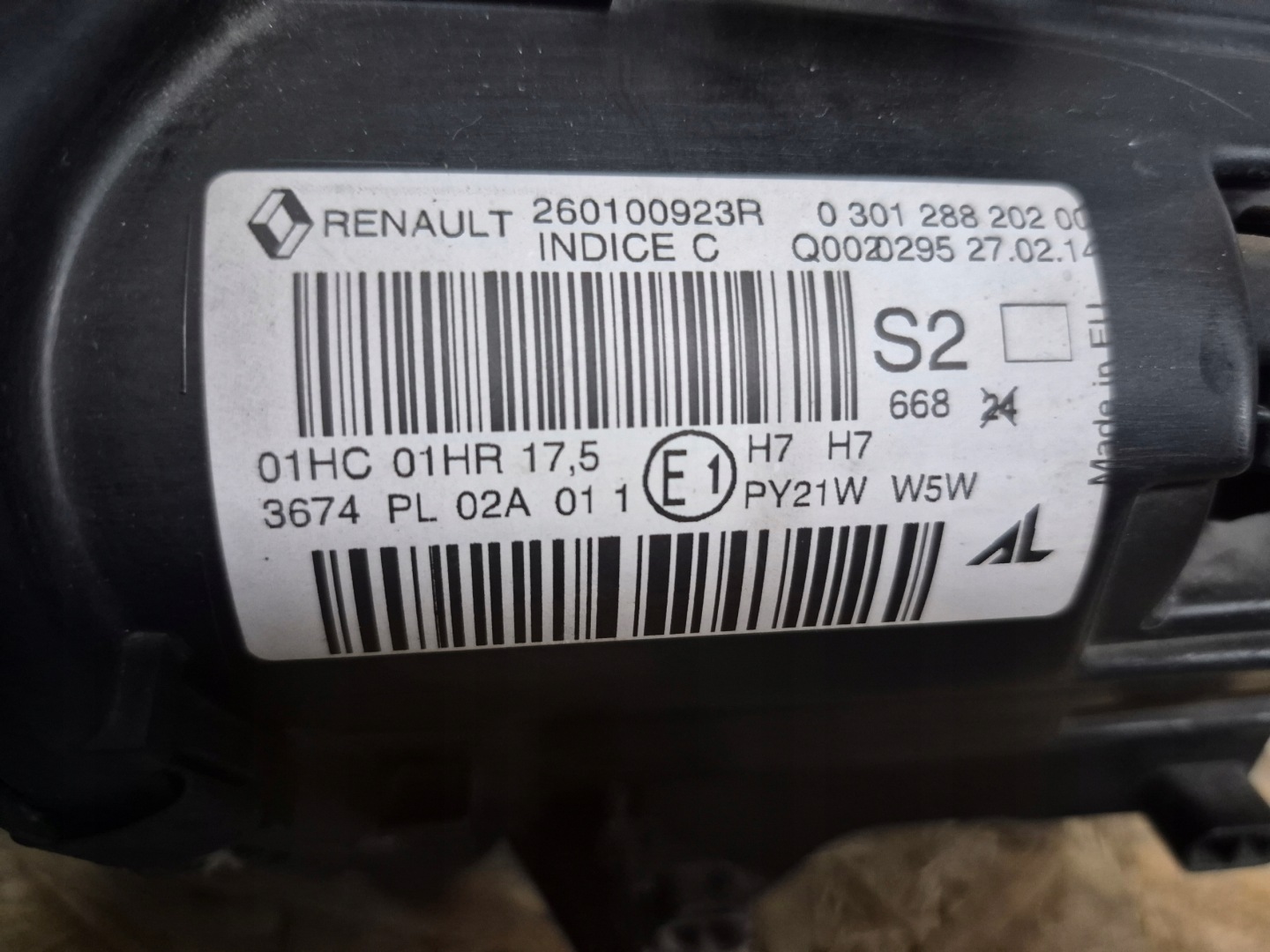 Frontscheinwerfer Renault MĂ©gane I BA.. 260100923R LED Rechts Headlight - Thumbnail 11