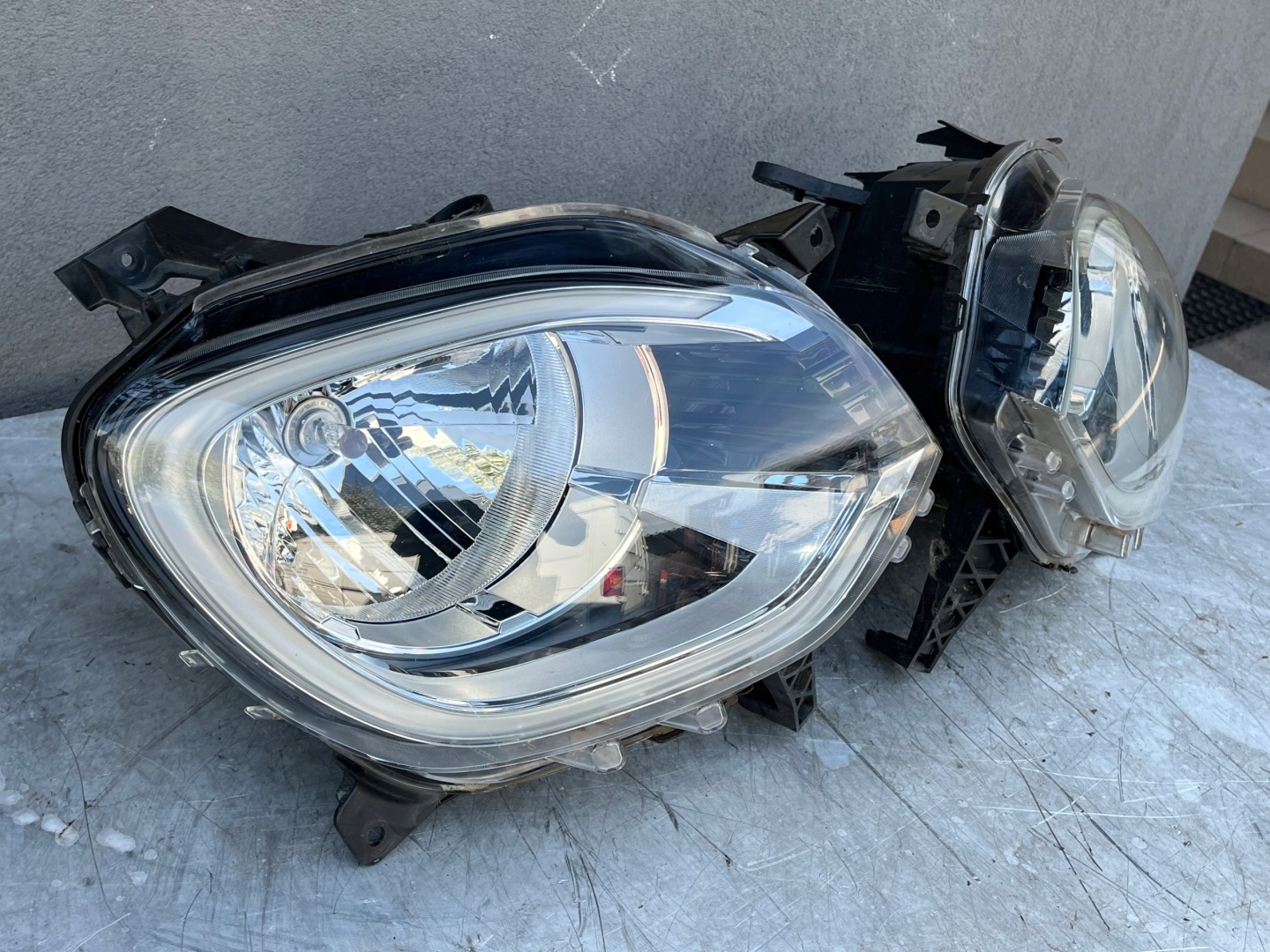 Frontscheinwerfer Renault Twingo II 260105001R LED Links Scheinwerfer Headlight - Thumbnail 3