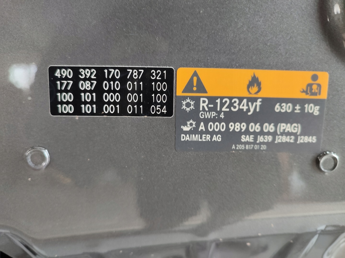 Motorhaube Mercedes-Benz A-Klasse W177 Bonnet Hood - Thumbnail 9