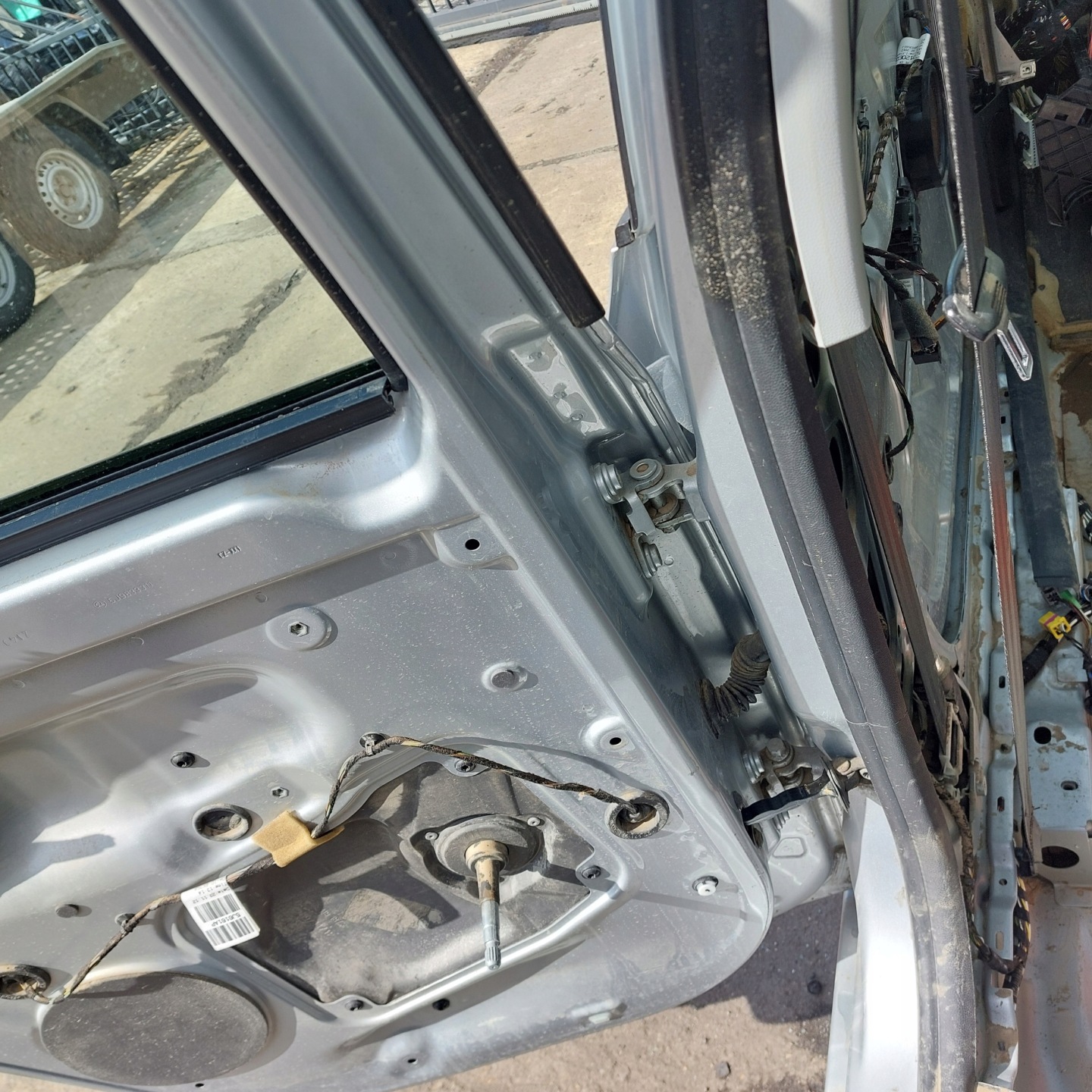 Skoda Fabia 6Y Tür Hinten Links Kombi Door Porta Porte - Thumbnail 10