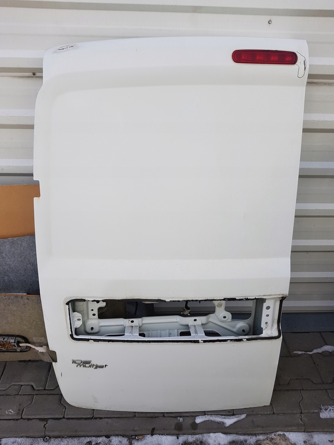 Fiat DoblĂ˛ K9 Tür Hinten Links Door Porta Porte - Thumbnail 1