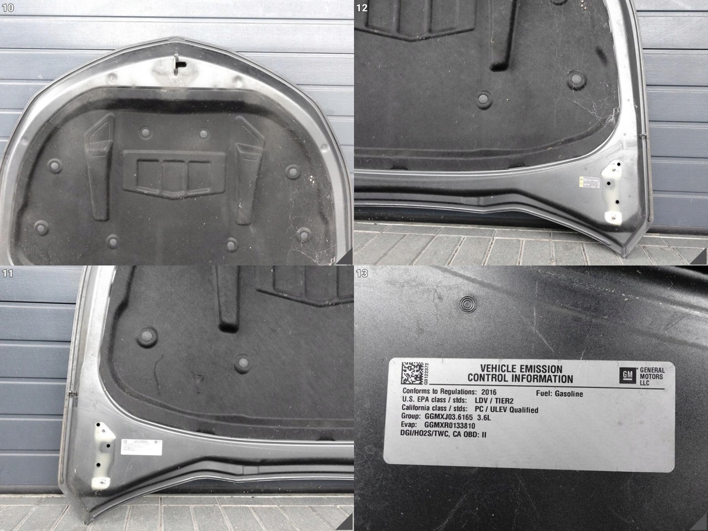 Motorhaube Chevrolet Camaro A1XC Bonnet Hood - Thumbnail 11