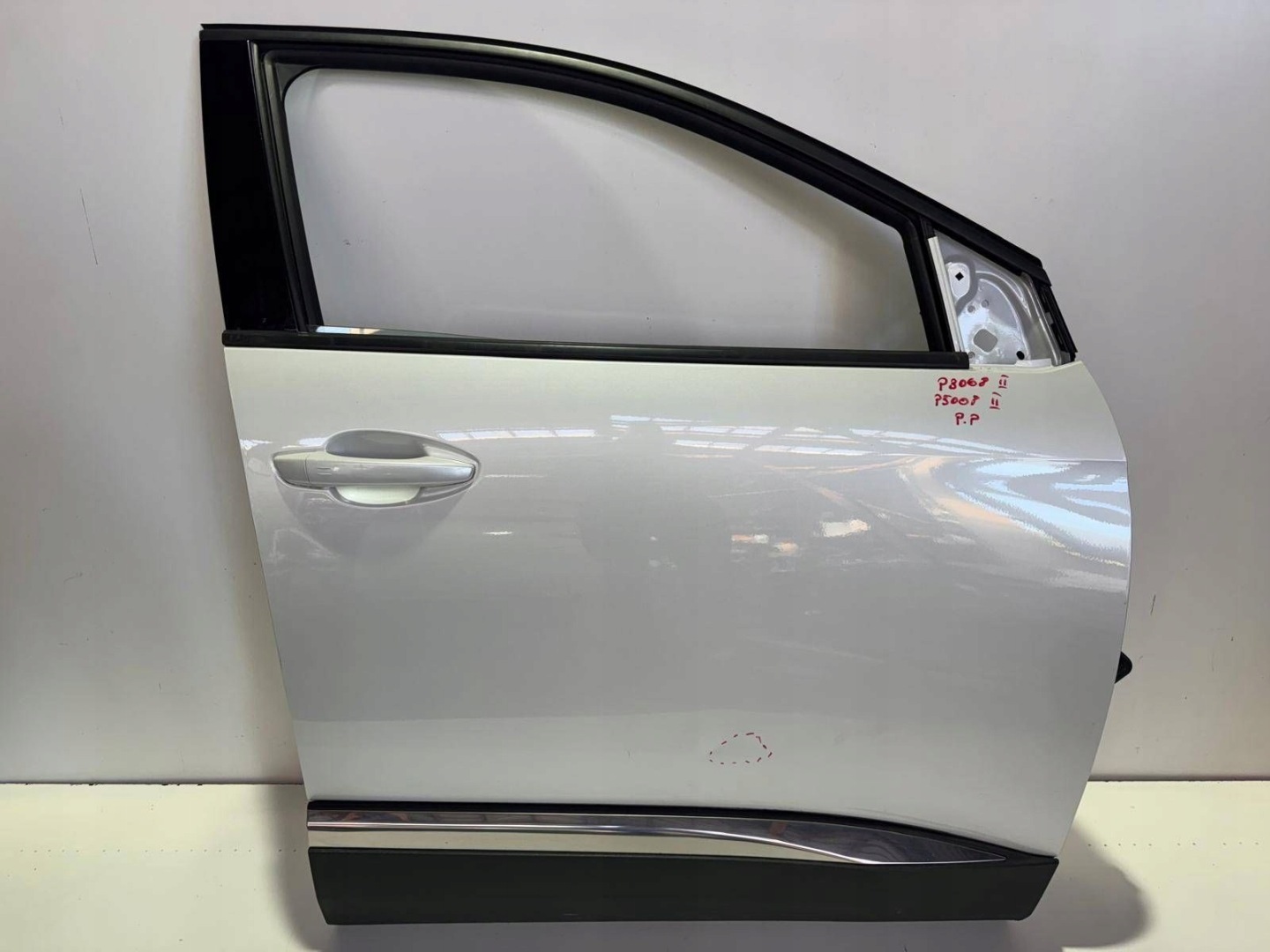 Peugeot 3008 Tür Vorne Rechts Door Porta Porte - Thumbnail 1