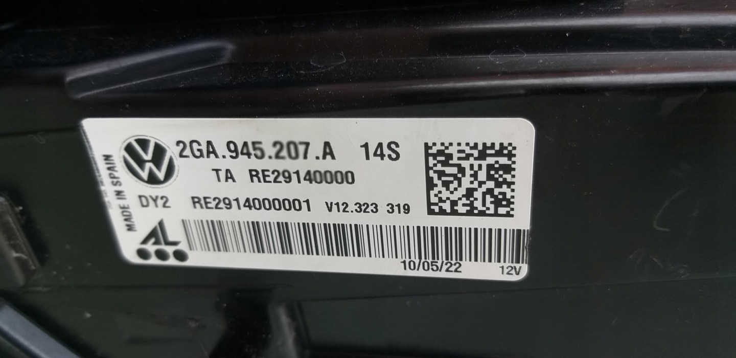VW T-Roc A1 Rückleuchte 2GA945207A Rearlamp - Thumbnail 5