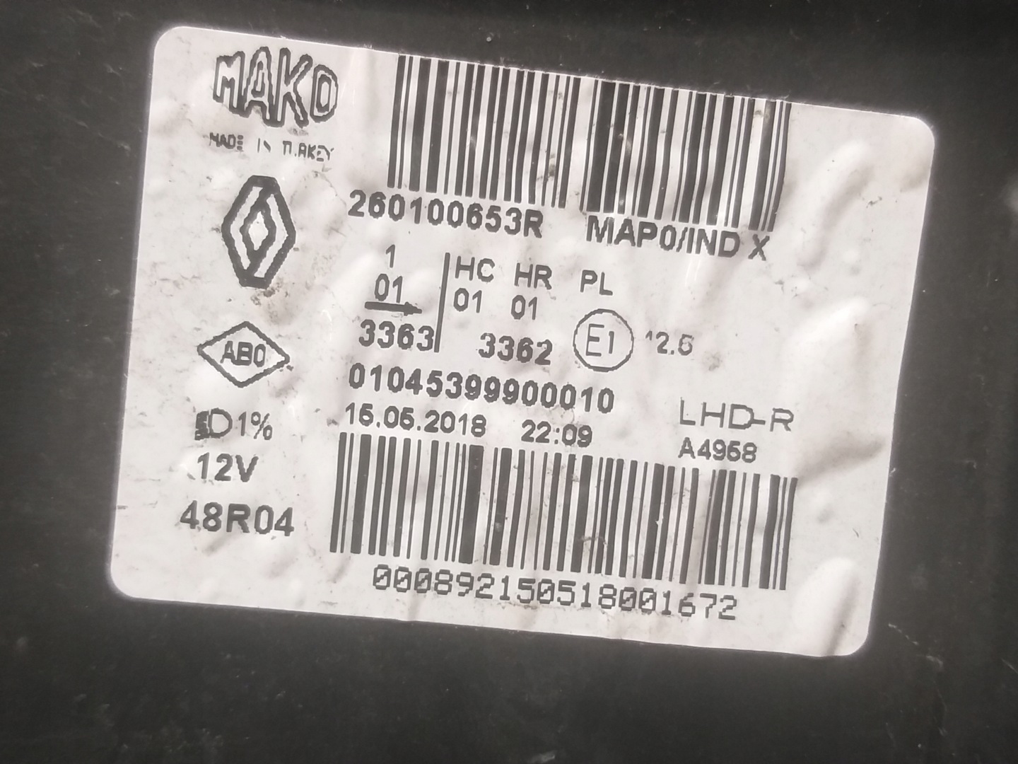 Frontscheinwerfer Renault Clio X98 260100653R LED Links Scheinwerfer Headlight - Thumbnail 5