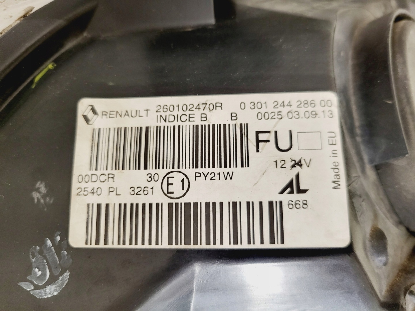 Frontscheinwerfer Renault MĂ©gane I BA.. 260102470R Bi-Xenon Rechts Headlight - Thumbnail 6