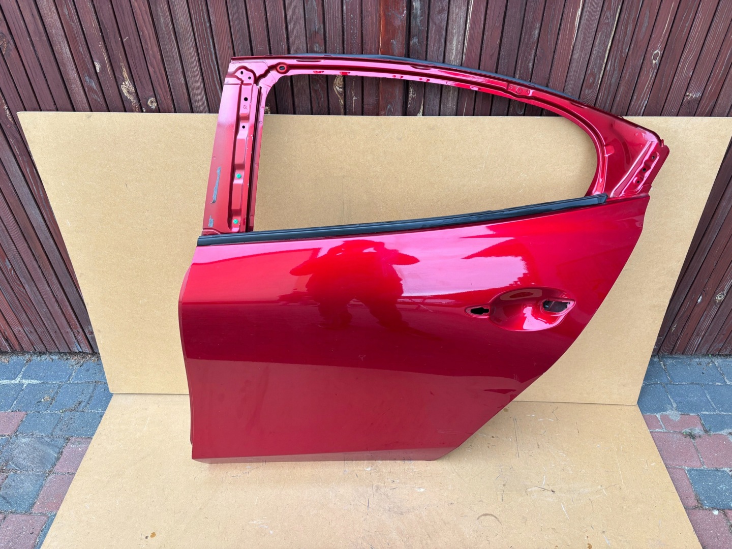 Mazda 3 BP Tür Hinten Links Limousine Door Porta Porte - Thumbnail 1
