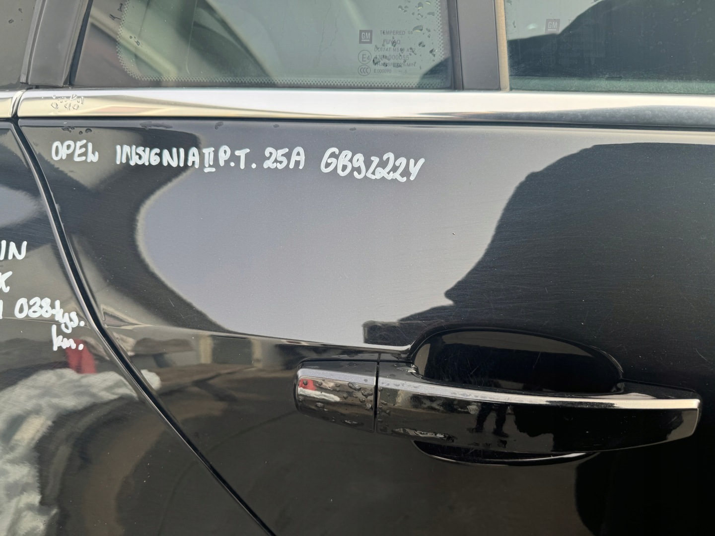 Opel Insignia Tür Hinten Rechts Door Porta Porte - Thumbnail 10