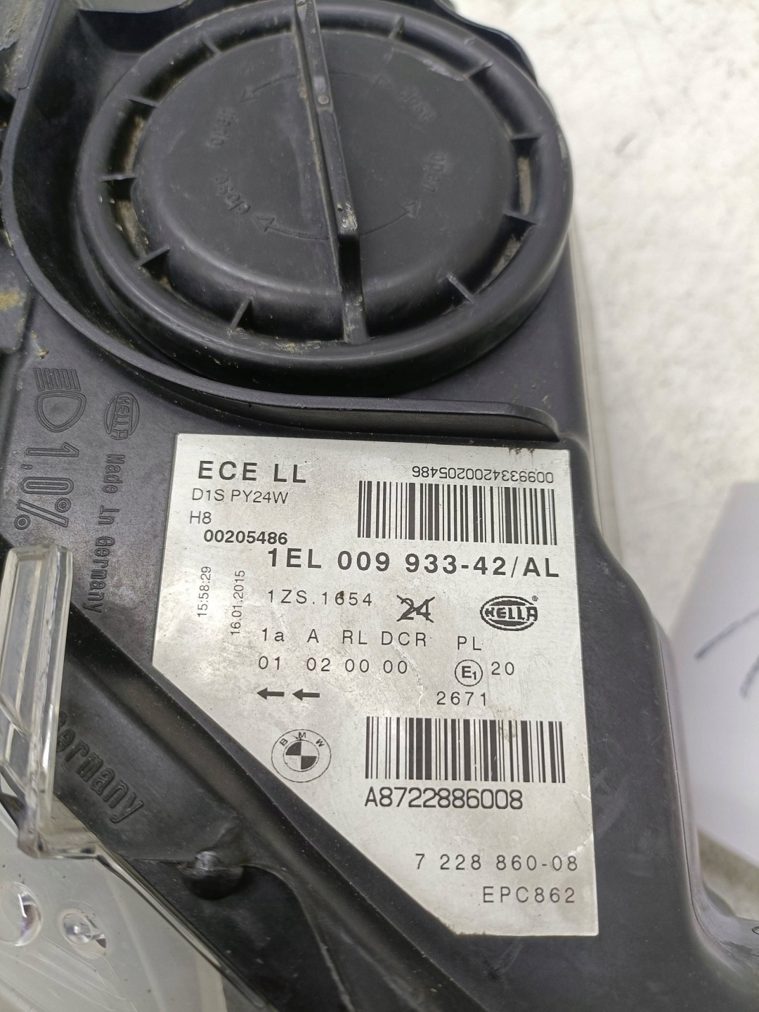 Frontscheinwerfer BMW Z4 E89 7228860 LED Rechts Scheinwerfer Headlight - Thumbnail 10