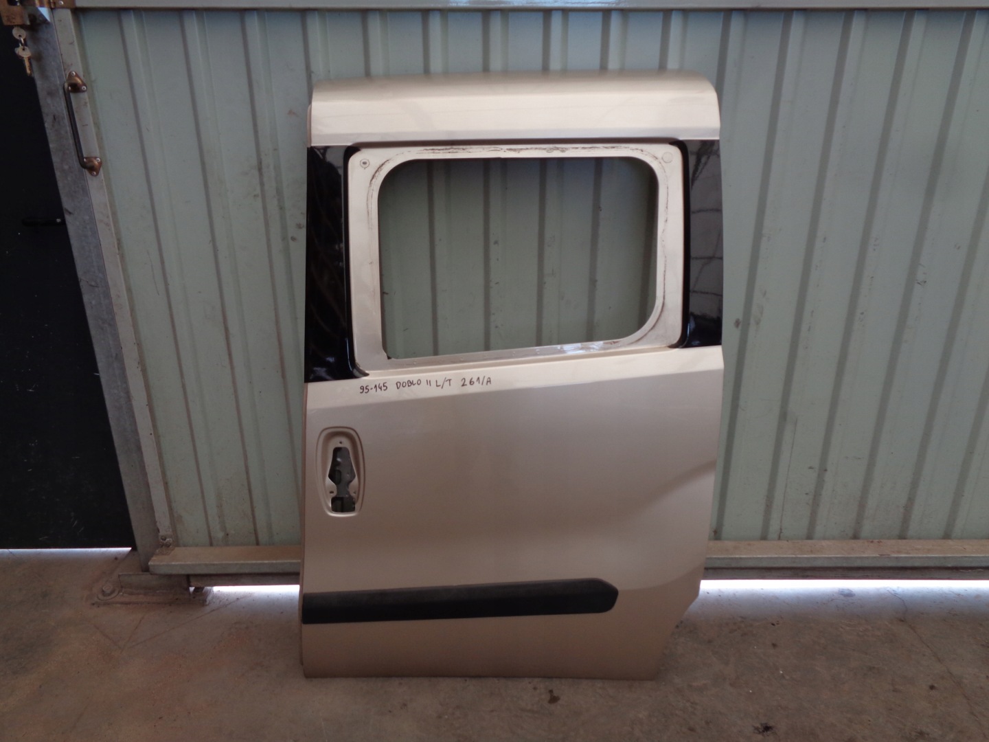 Fiat DoblĂ˛ K9 Tür Hinten Links Door Porta Porte - Thumbnail 1