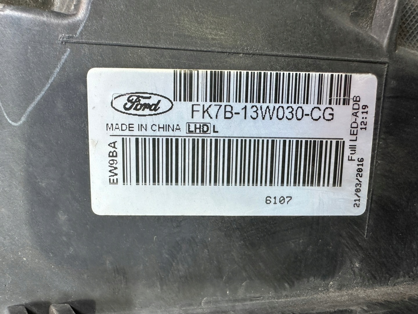 Frontscheinwerfer Ford Edge I SBF Mk1 FK7B13W30CG LED Links Headlight - Thumbnail 8