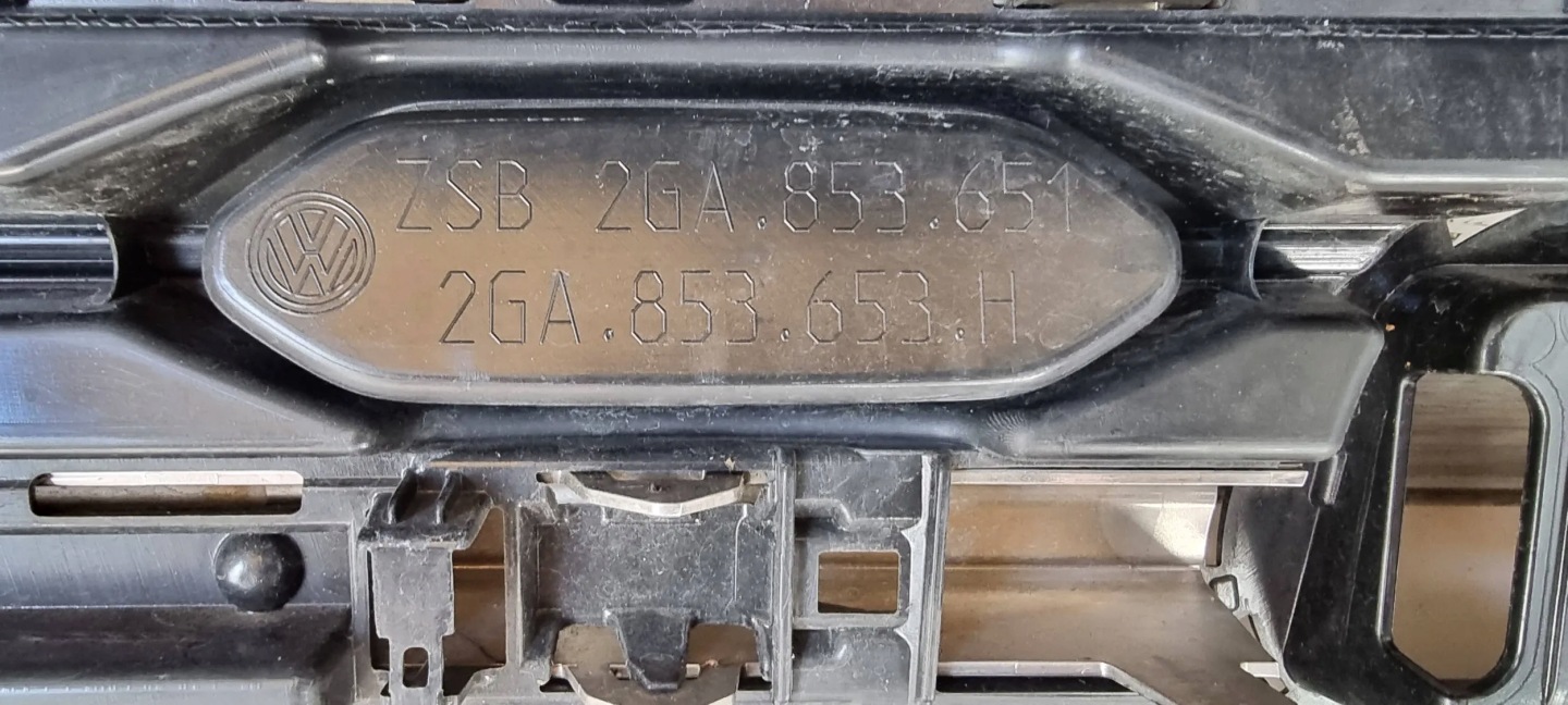 VW T-Roc A1 Kühlergrill FRONTGRILL Kühlergitter 2GA853651 - Thumbnail 4
