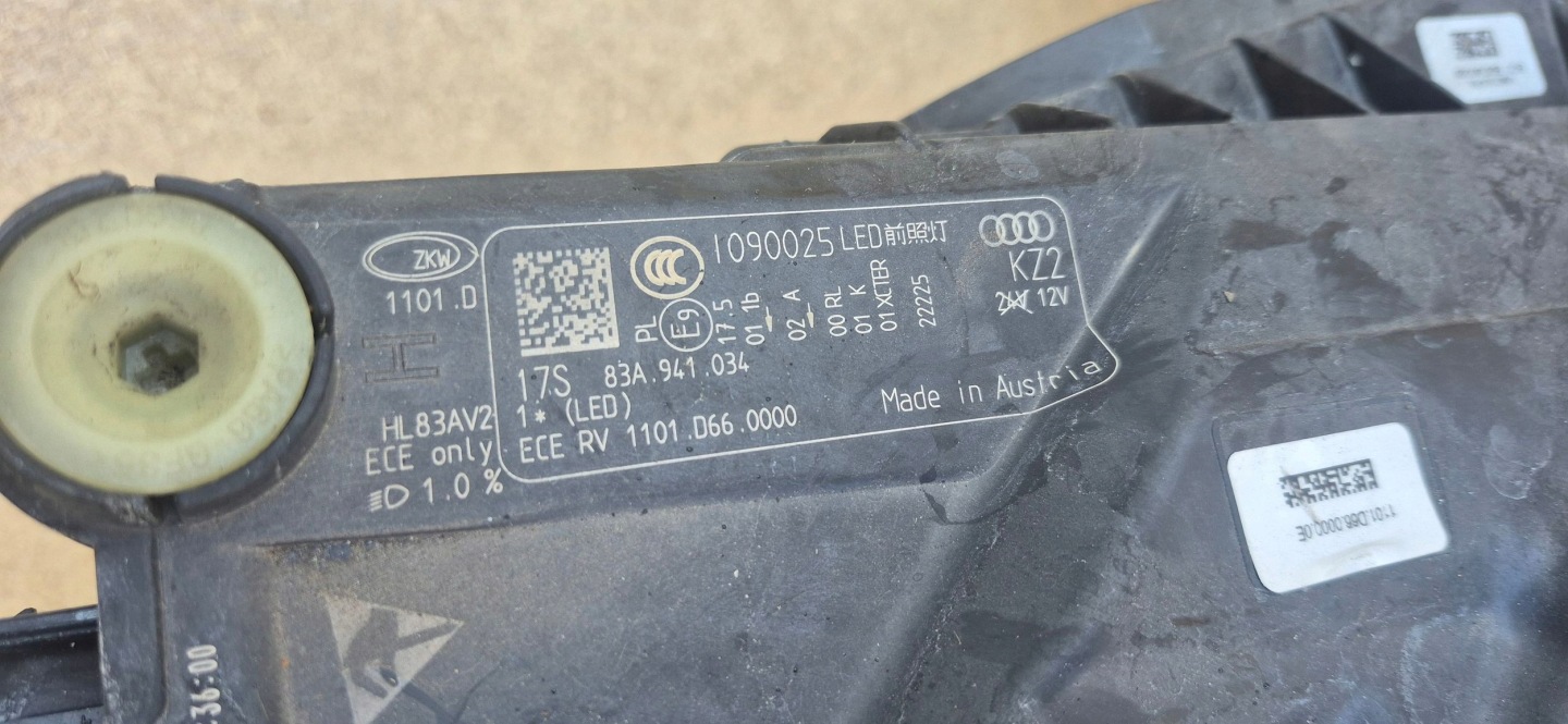 Frontscheinwerfer Audi Q3 83A941034 LED Links Scheinwerfer Headlight - Thumbnail 6