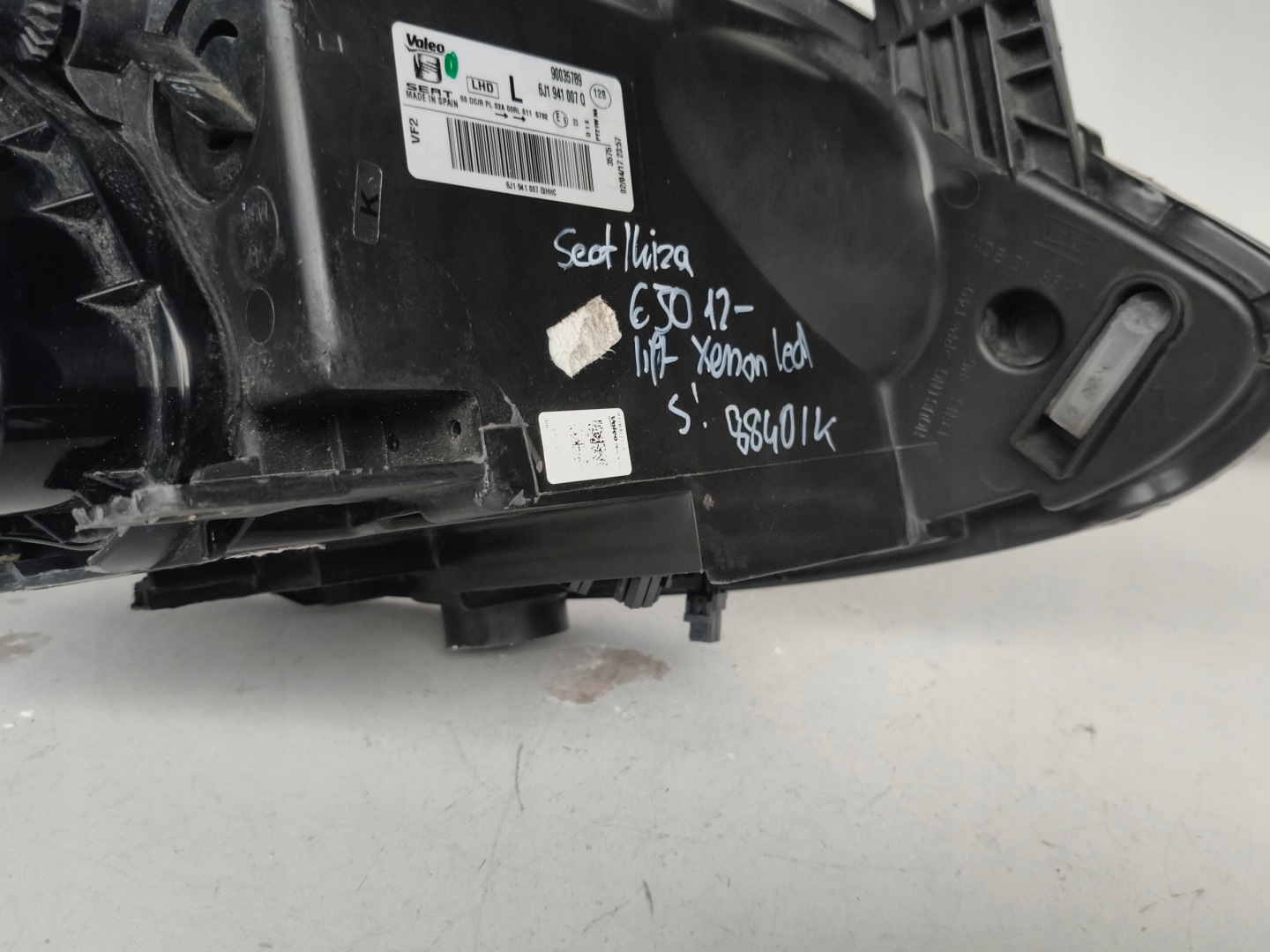 Frontscheinwerfer SEAT Ibiza 6J 6J1941007QL Xenon Links Scheinwerfer Headlight - Thumbnail 17