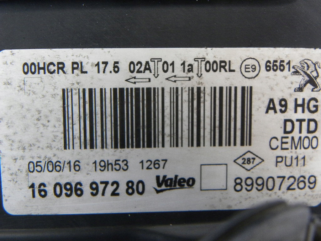 Frontscheinwerfer Peugeot 208 I 9072698990 LED Links Scheinwerfer Headlight - Thumbnail 5