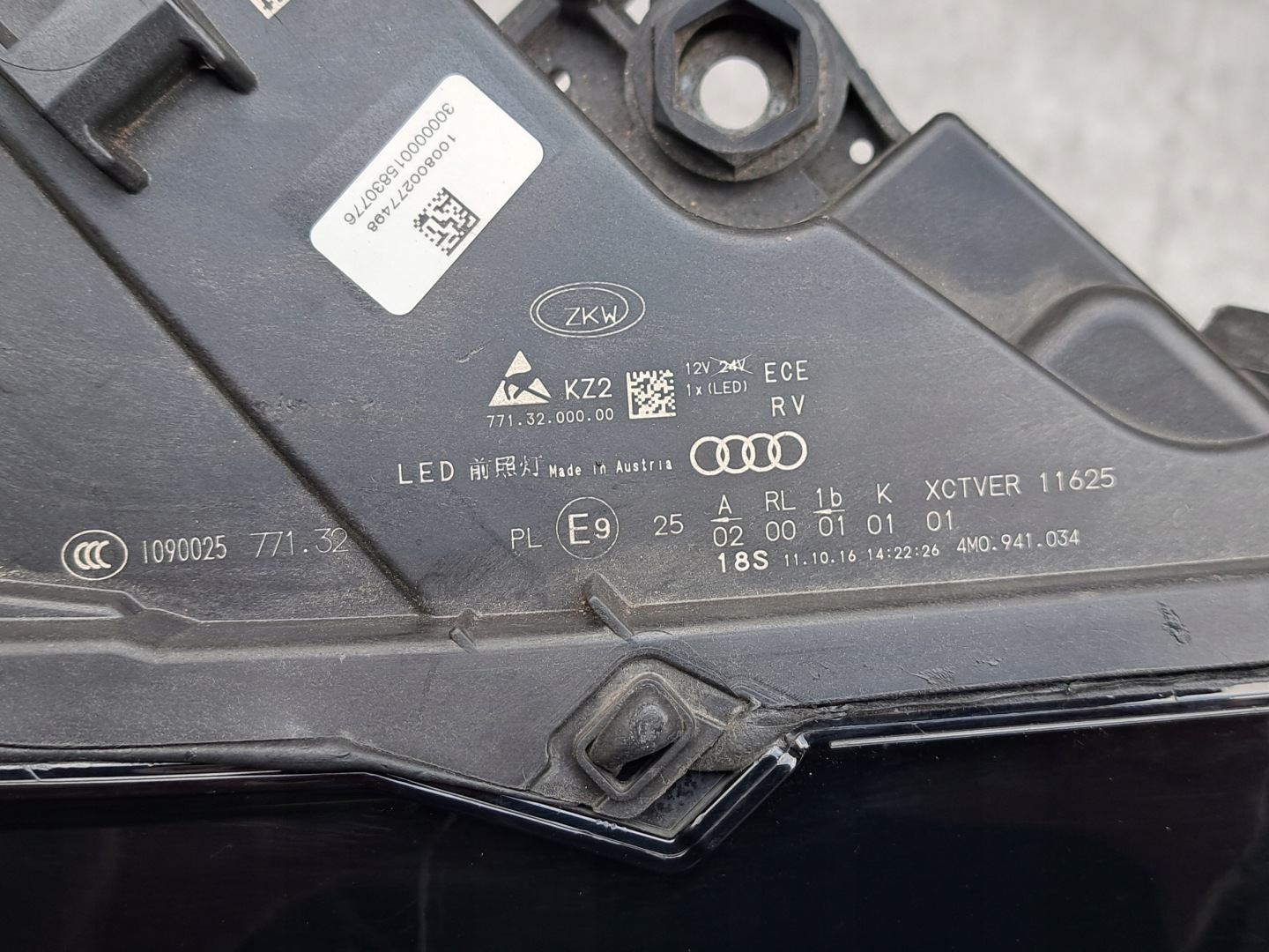 Frontscheinwerfer Audi Q7 4M0941034 LED Rechts Scheinwerfer Headlight - Thumbnail 11