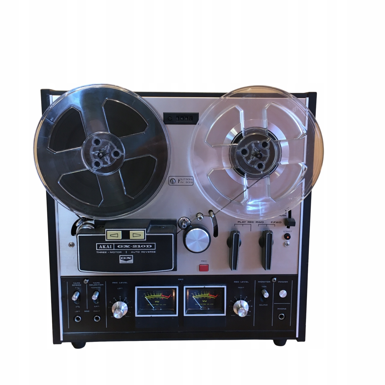 Magnetofon szpulowy Akai GX-210D srebrny - 17579150570 - oficjalne