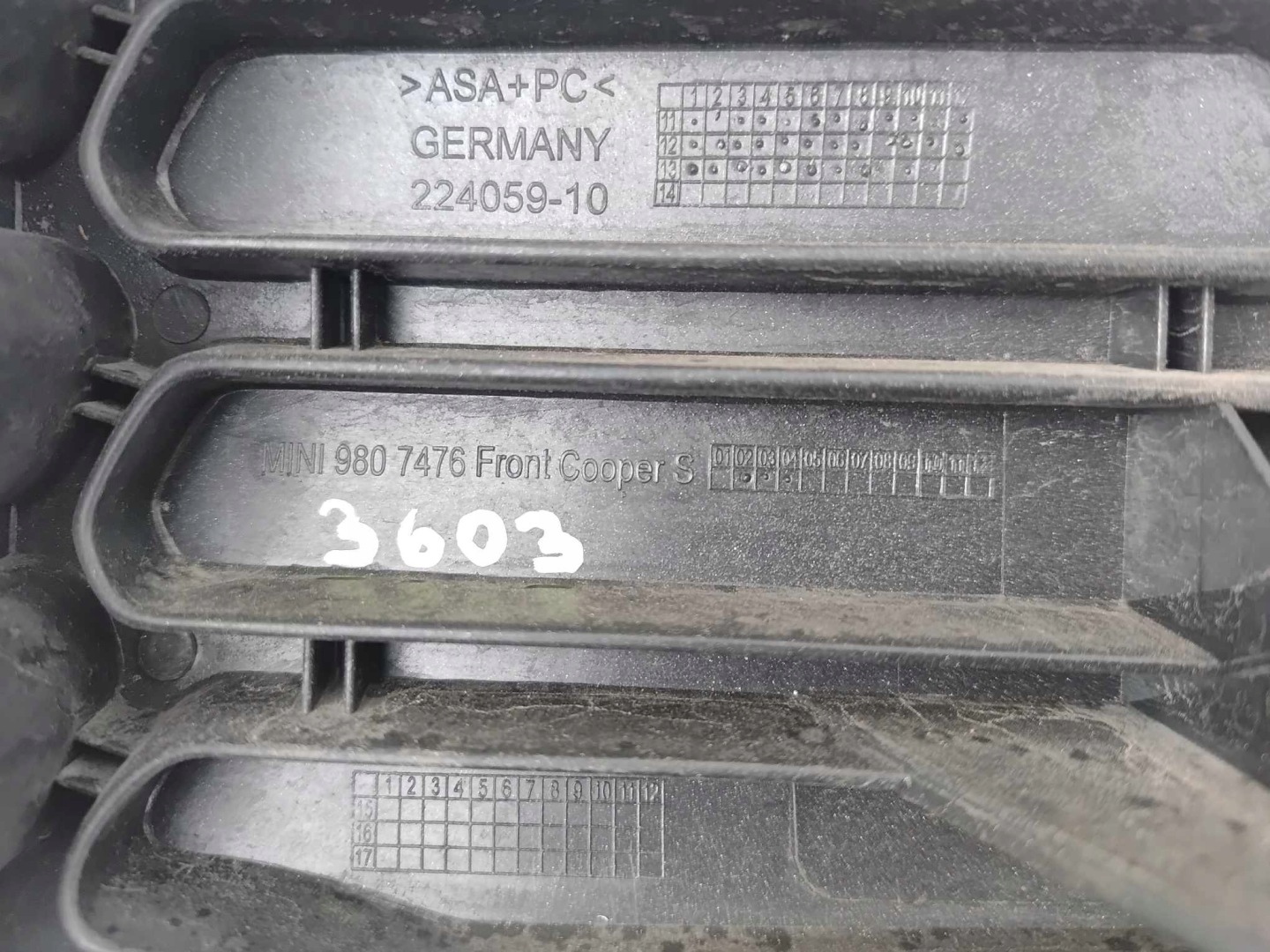 Mini Countryman R60 Kühlergrill FRONTGRILL Kühlergitter 9807476 - Thumbnail 8