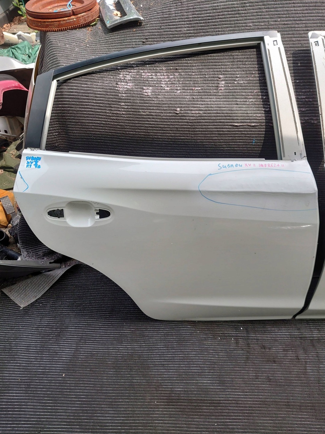 Subaru XV G5 Tür Hinten Rechts Door Porta Porte - Thumbnail 1