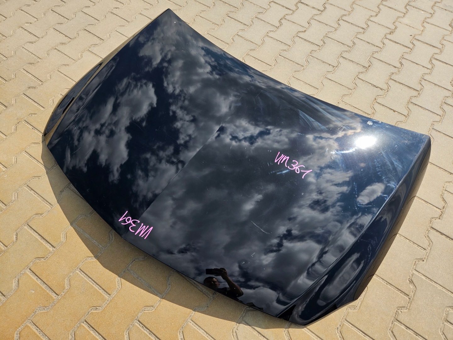 Motorhaube Mercedes-Benz A-Klasse W176 Bonnet Hood - Thumbnail 10