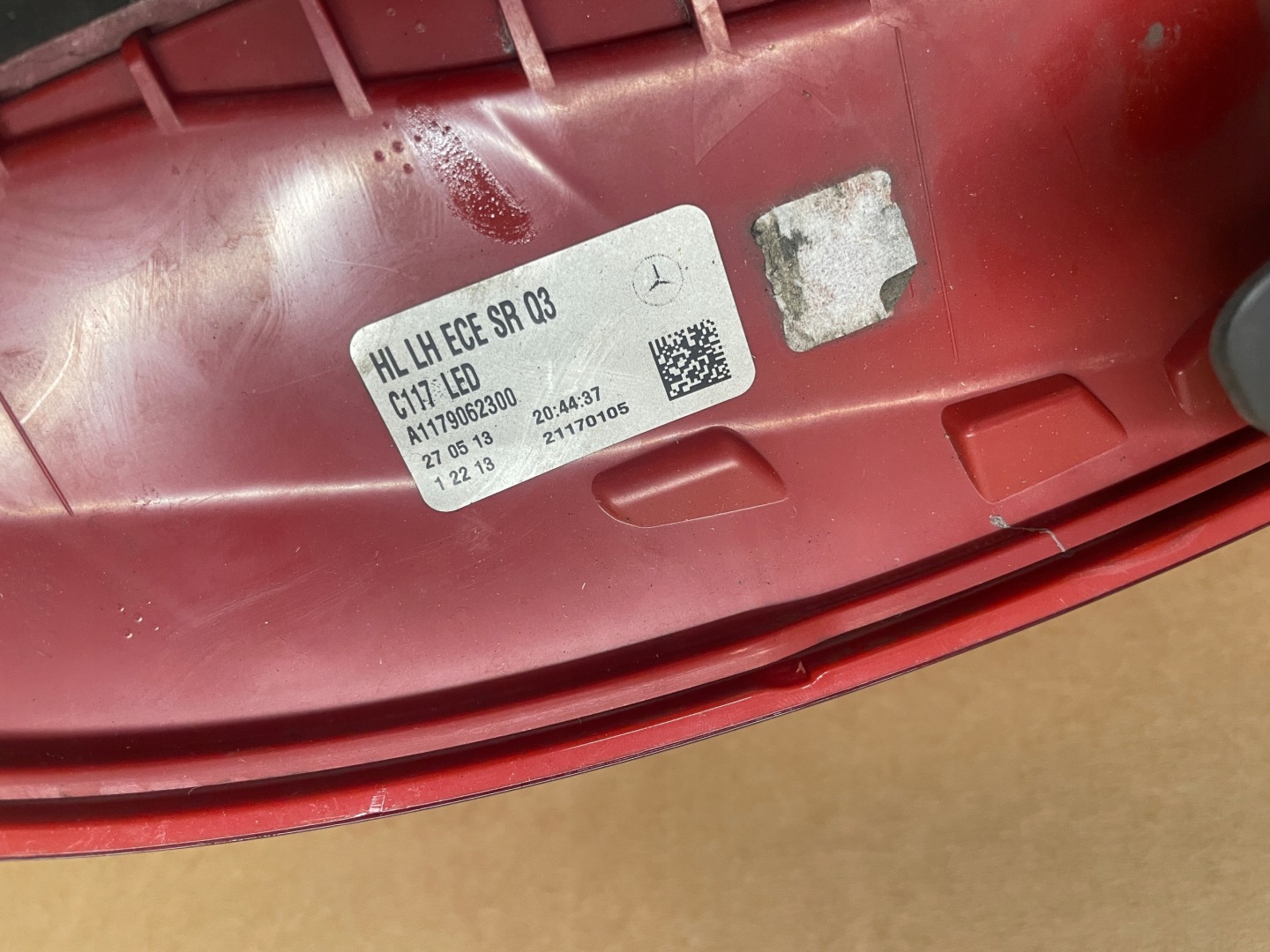 Mercedes-Benz CLA C118 Rückleuchte A1179062300 Rearlamp - Thumbnail 7