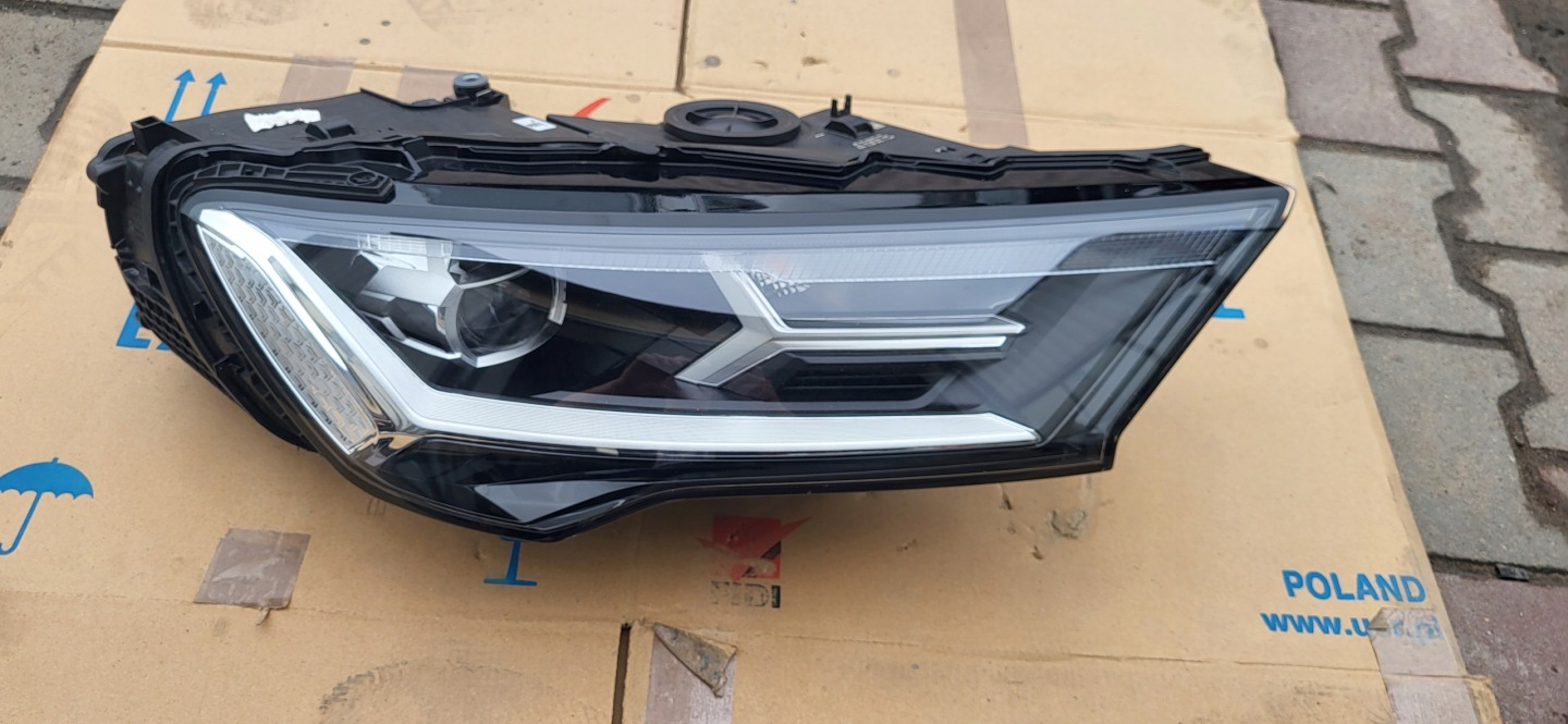 Frontscheinwerfer Audi Q7 64M094101 Facelift LED Rechts Scheinwerfer Headlight - Thumbnail 1